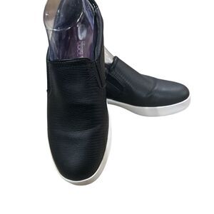 Dr Scholl’s Women’s Black Slip-On Shoes, Size 8